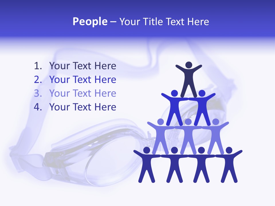 Glasses Isolated Macro PowerPoint Template