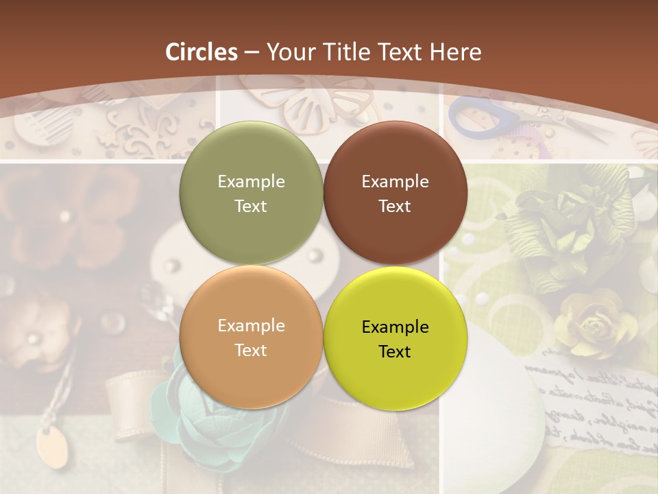 Buttons Recreation Decorate PowerPoint Template