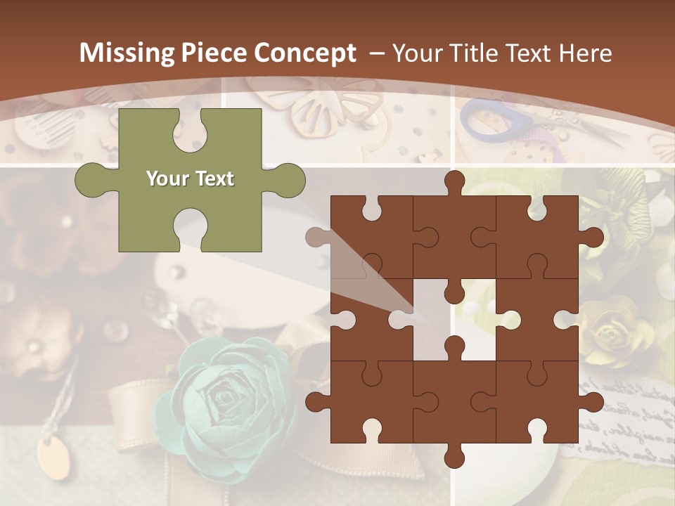 Buttons Recreation Decorate PowerPoint Template