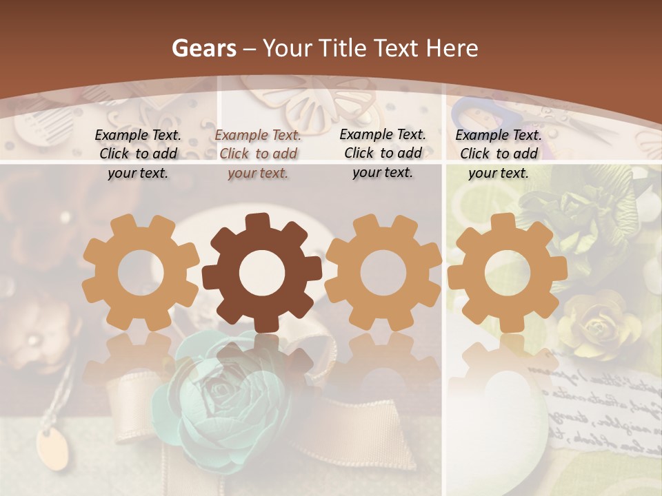 Buttons Recreation Decorate PowerPoint Template