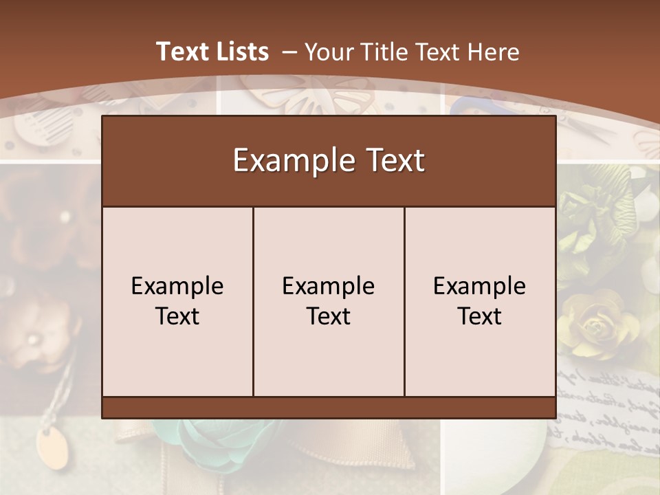 Buttons Recreation Decorate PowerPoint Template