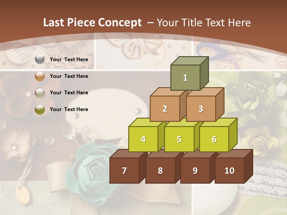 Buttons Recreation Decorate PowerPoint Template