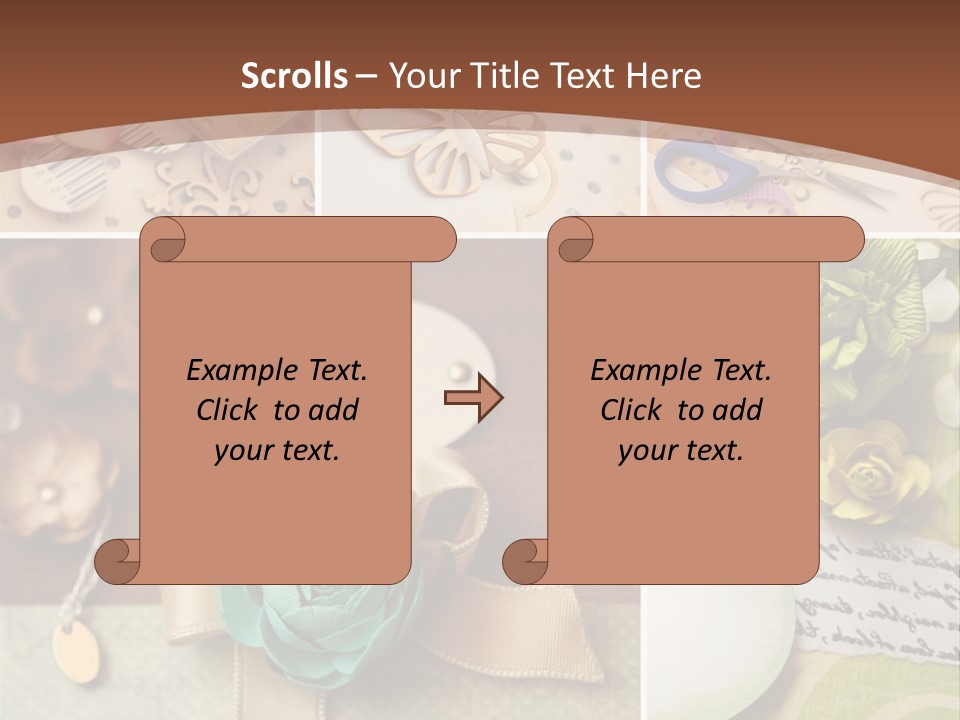 Buttons Recreation Decorate PowerPoint Template