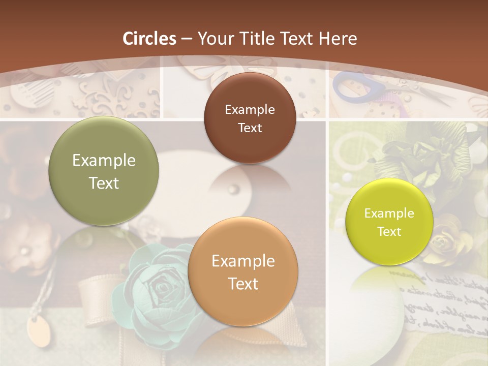 Buttons Recreation Decorate PowerPoint Template