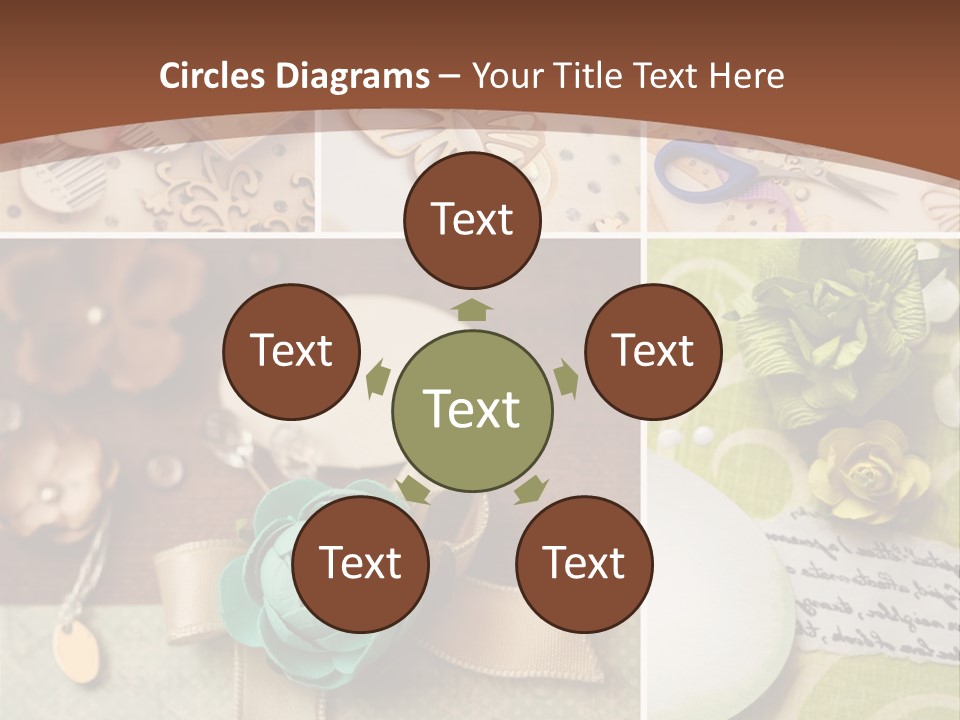 Buttons Recreation Decorate PowerPoint Template