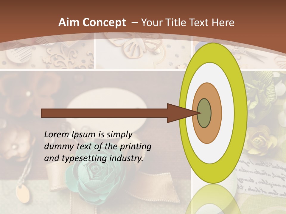 Buttons Recreation Decorate PowerPoint Template