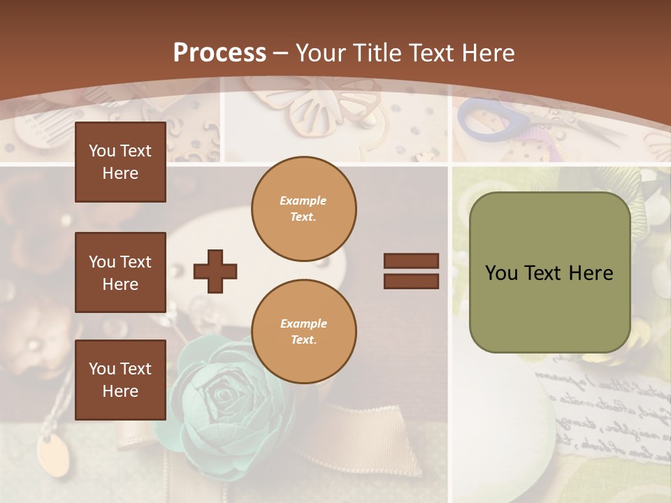 Buttons Recreation Decorate PowerPoint Template