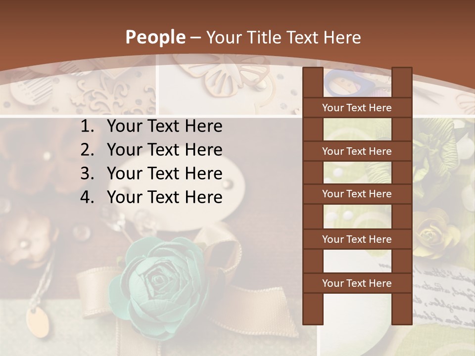 Buttons Recreation Decorate PowerPoint Template