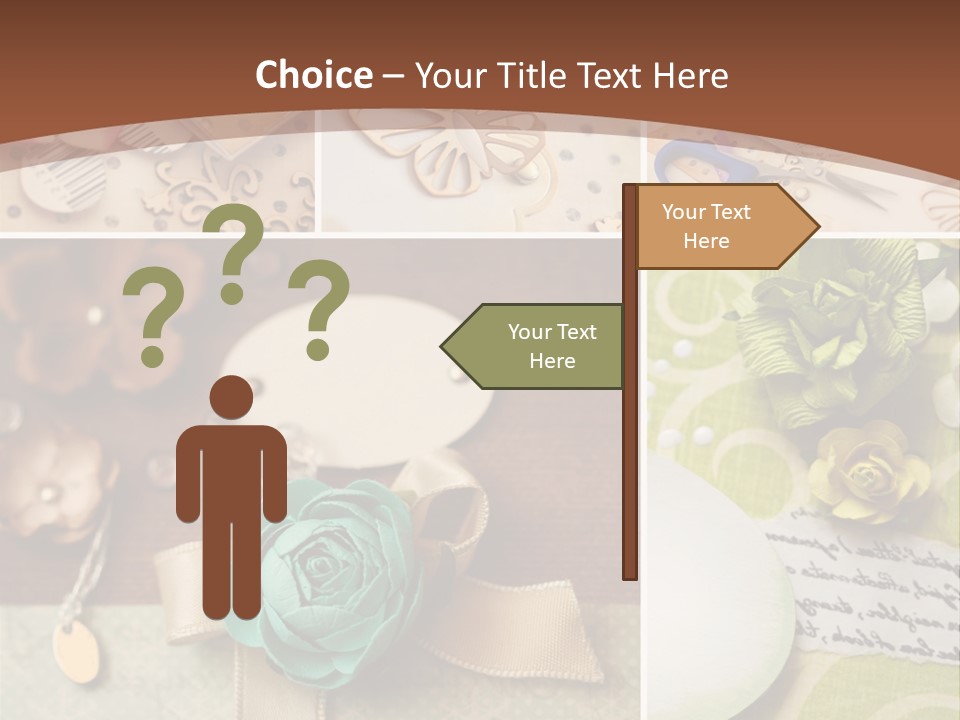 Buttons Recreation Decorate PowerPoint Template