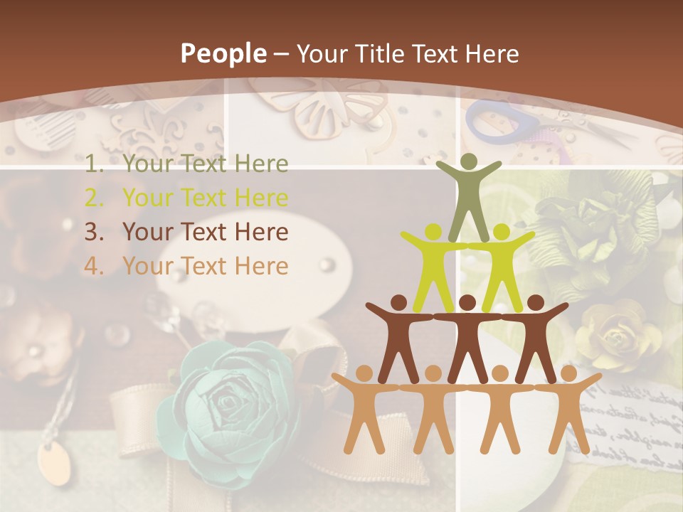 Buttons Recreation Decorate PowerPoint Template