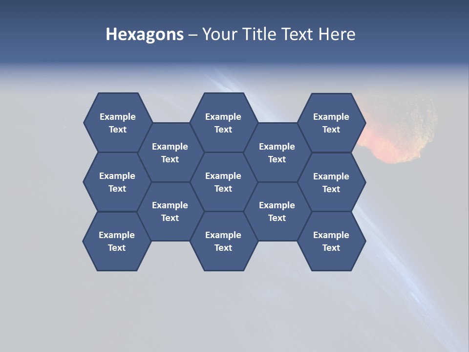 Fall Orbit Heat PowerPoint Template