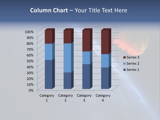 Fall Orbit Heat PowerPoint Template