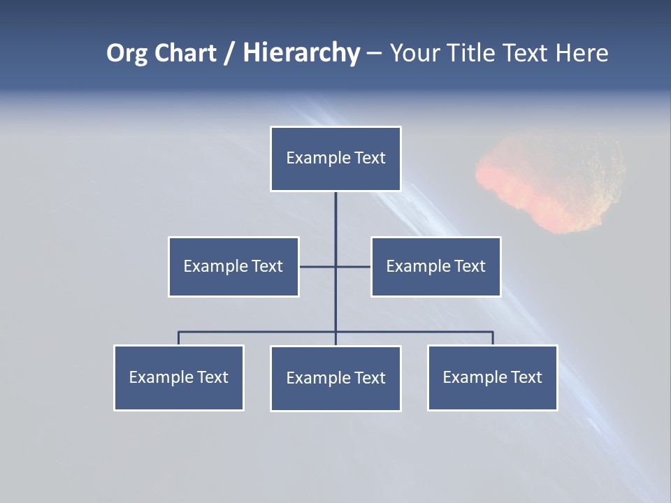 Fall Orbit Heat PowerPoint Template