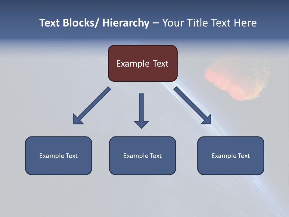 Fall Orbit Heat PowerPoint Template