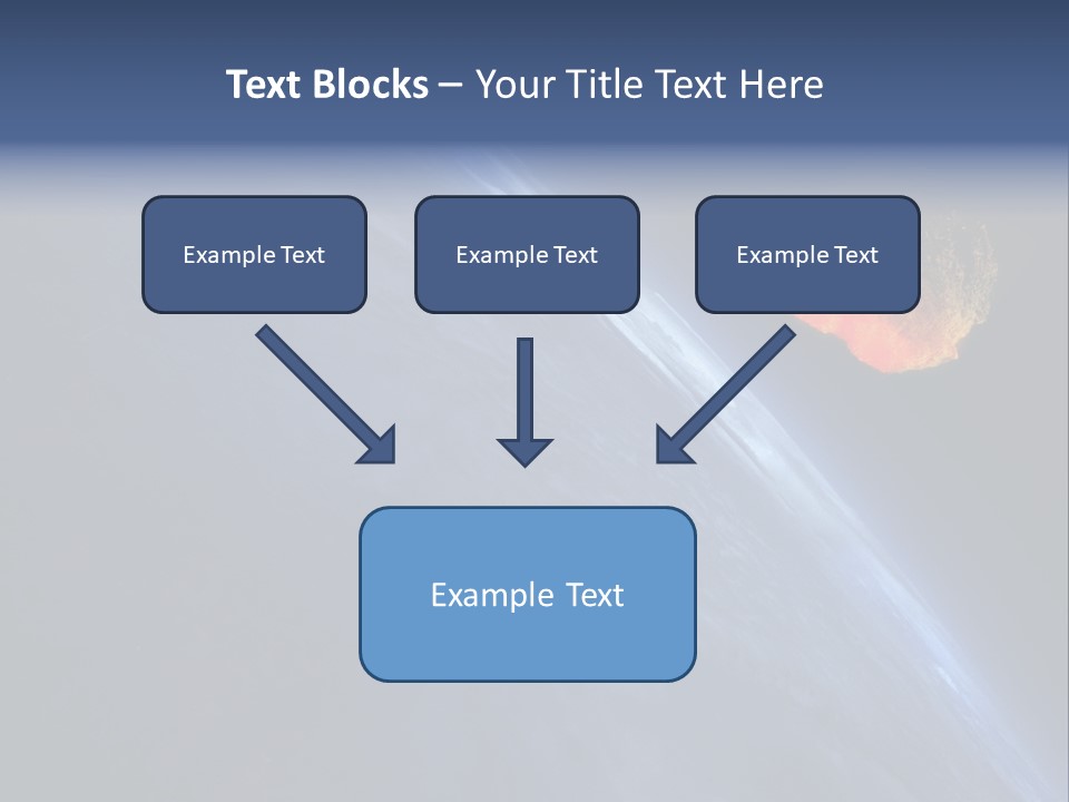 Fall Orbit Heat PowerPoint Template