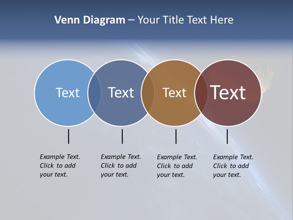 Fall Orbit Heat PowerPoint Template