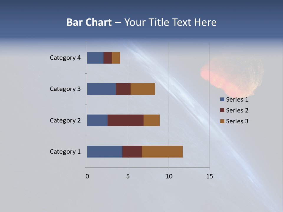 Fall Orbit Heat PowerPoint Template