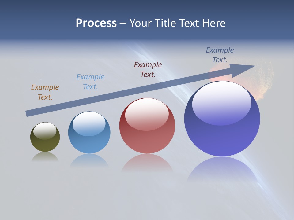 Fall Orbit Heat PowerPoint Template