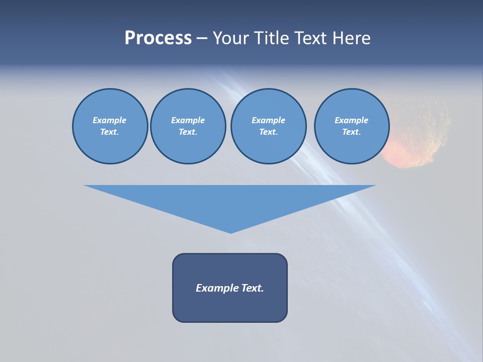 Fall Orbit Heat PowerPoint Template