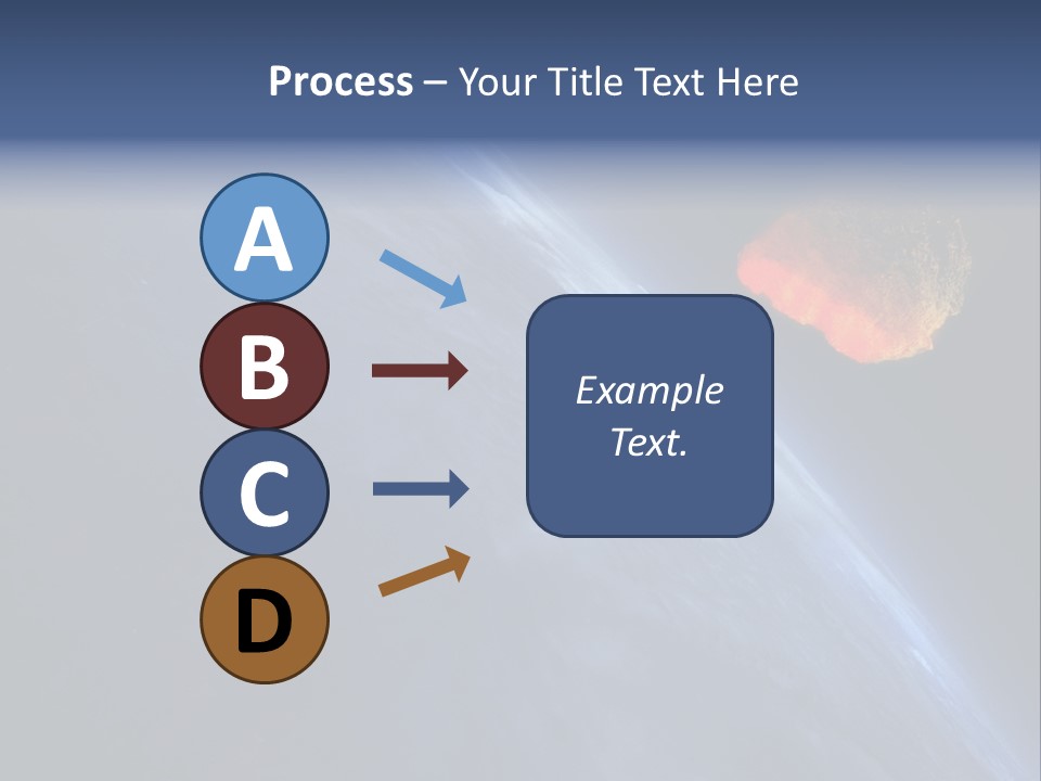 Fall Orbit Heat PowerPoint Template