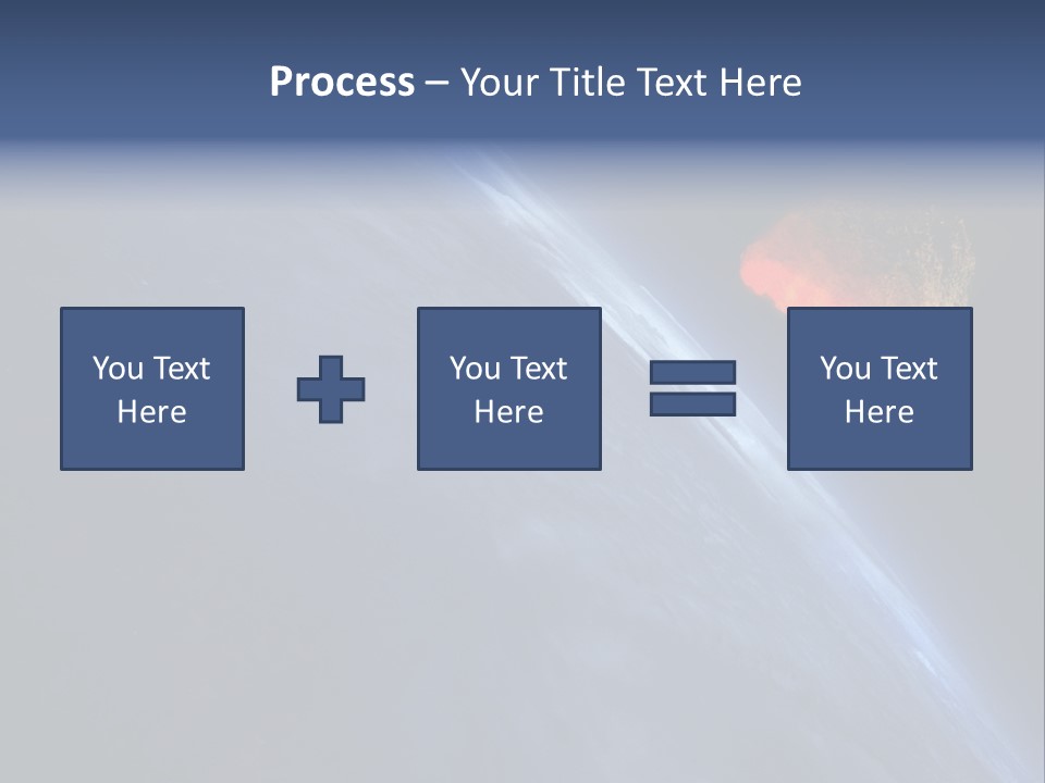Fall Orbit Heat PowerPoint Template