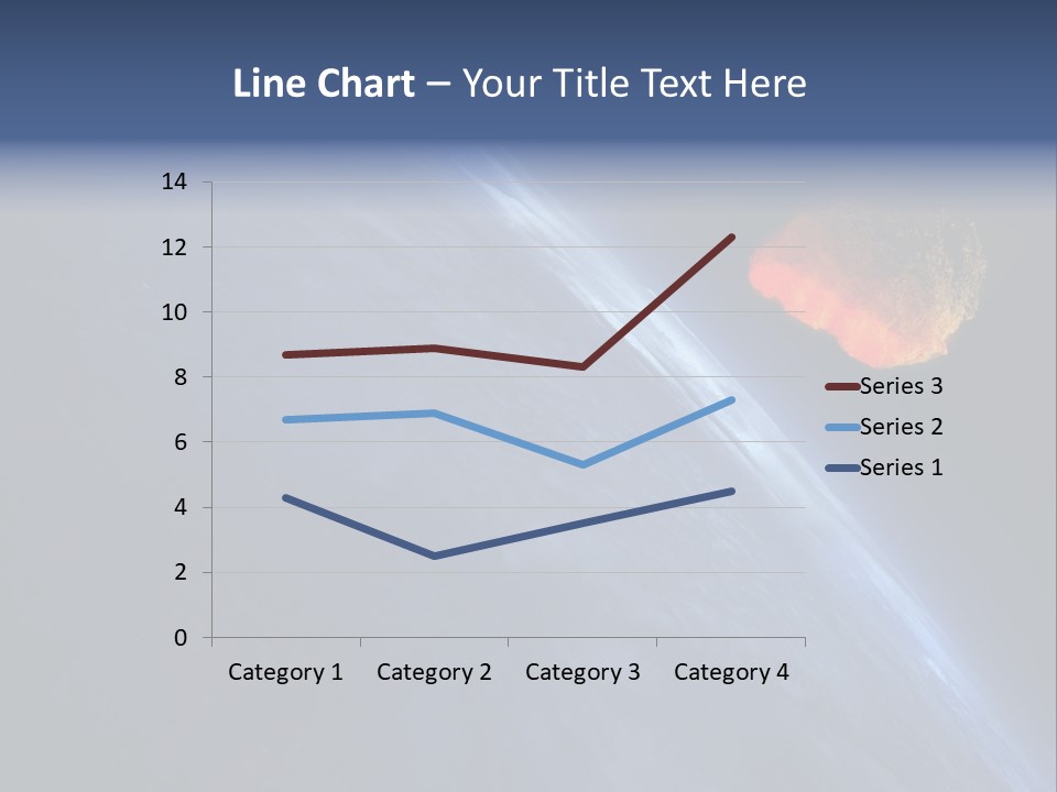 Fall Orbit Heat PowerPoint Template