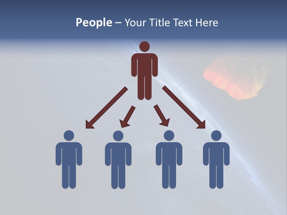 Fall Orbit Heat PowerPoint Template