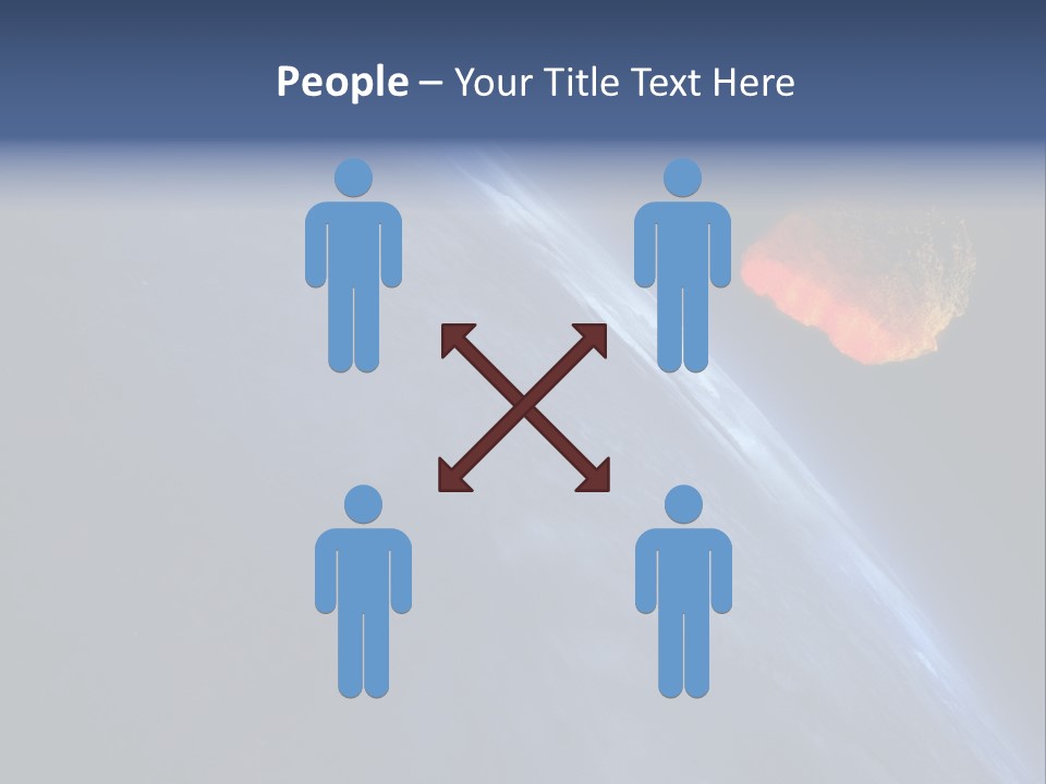 Fall Orbit Heat PowerPoint Template