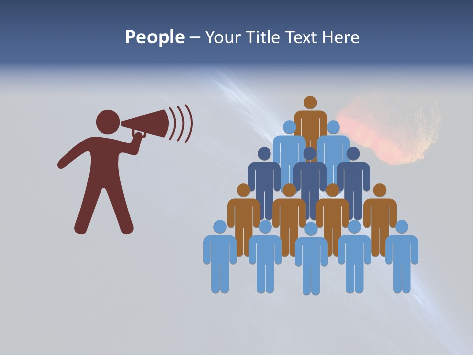 Fall Orbit Heat PowerPoint Template