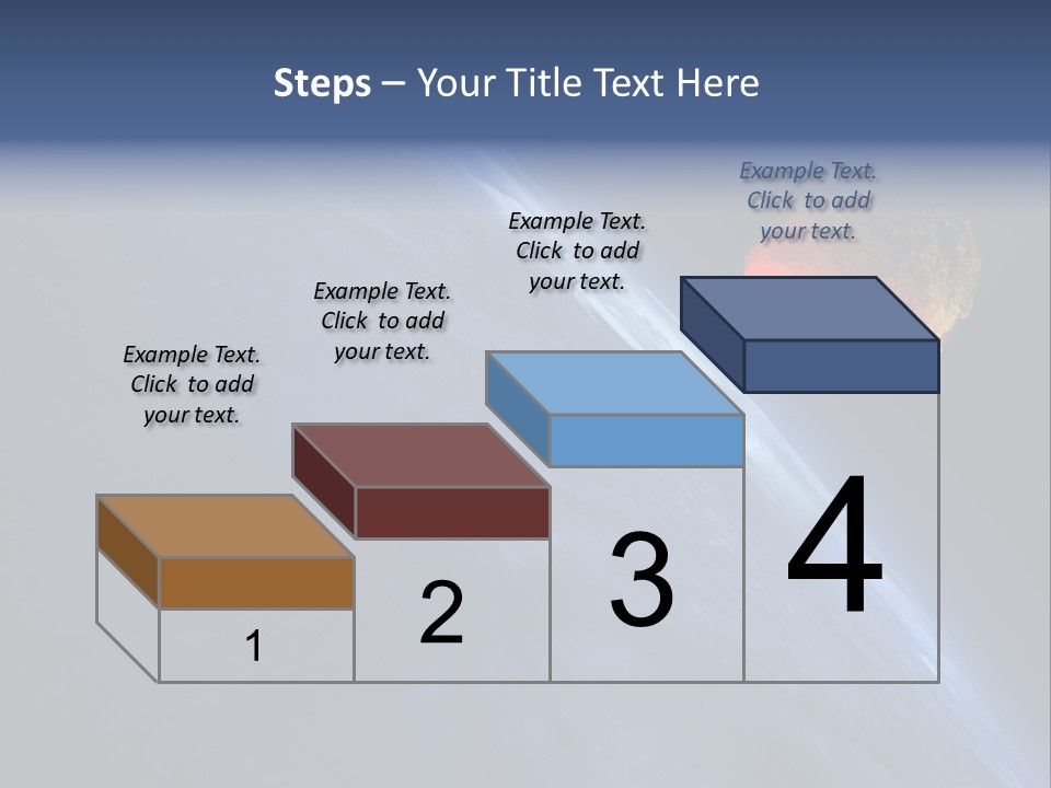 Fall Orbit Heat PowerPoint Template