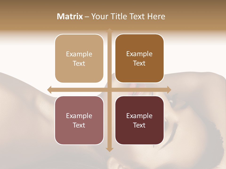 Latino Female Twenty PowerPoint Template