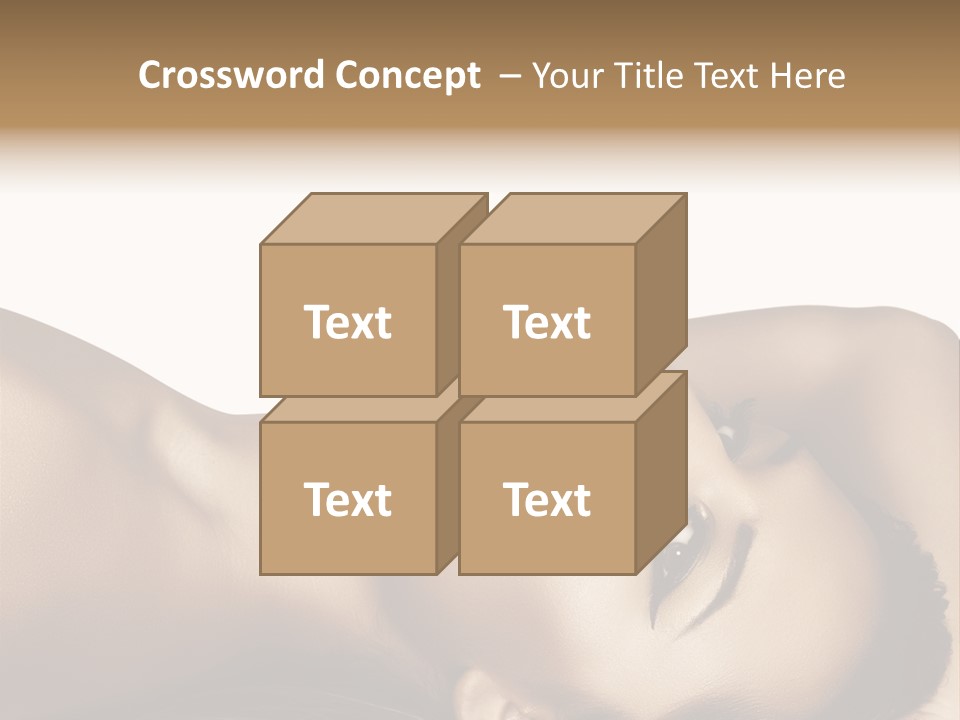 Latino Female Twenty PowerPoint Template