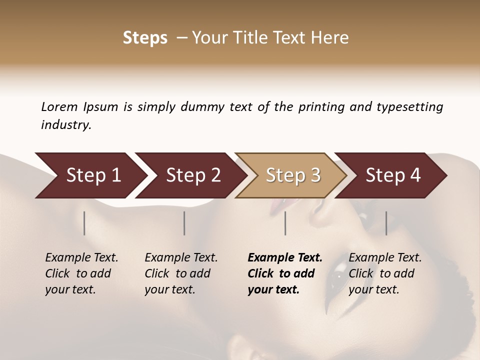 Latino Female Twenty PowerPoint Template