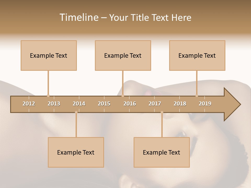 Latino Female Twenty PowerPoint Template