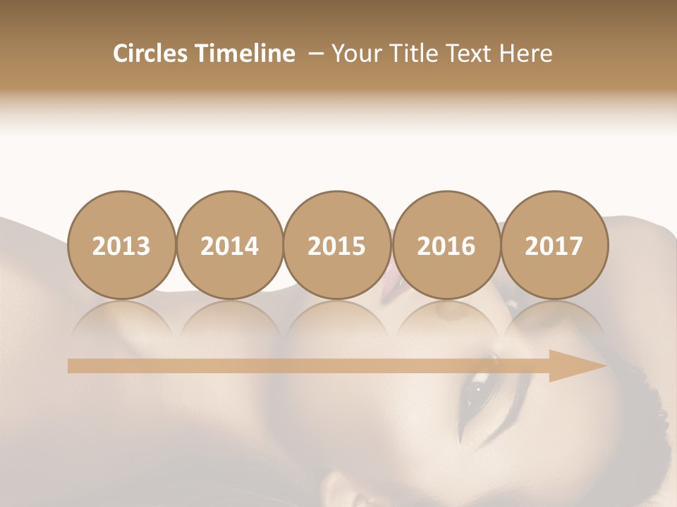 Latino Female Twenty PowerPoint Template