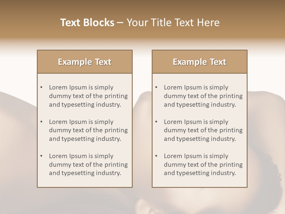 Latino Female Twenty PowerPoint Template