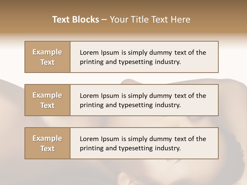 Latino Female Twenty PowerPoint Template