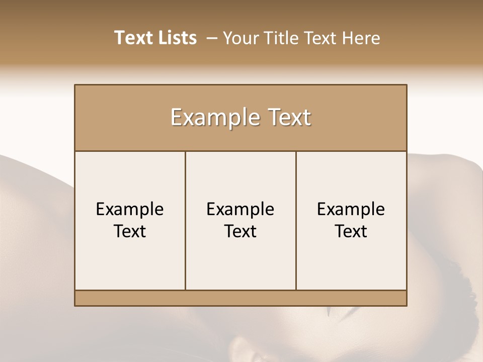 Latino Female Twenty PowerPoint Template