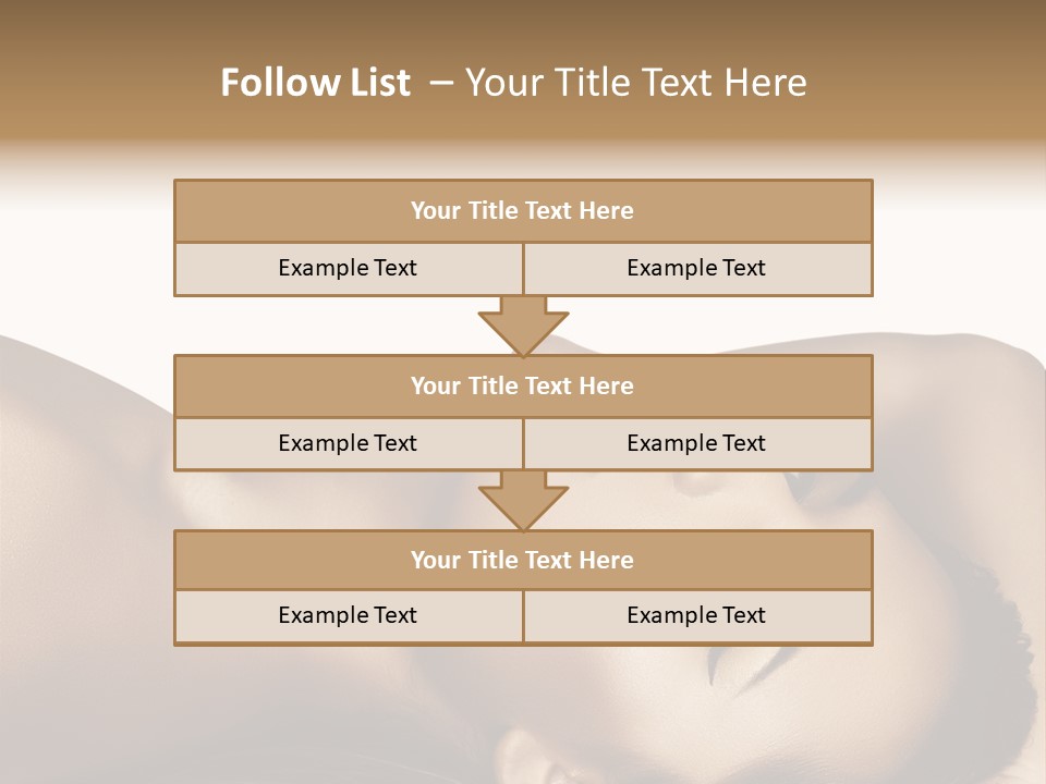 Latino Female Twenty PowerPoint Template