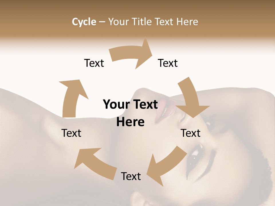 Latino Female Twenty PowerPoint Template