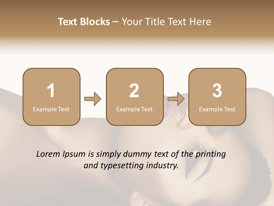 Latino Female Twenty PowerPoint Template