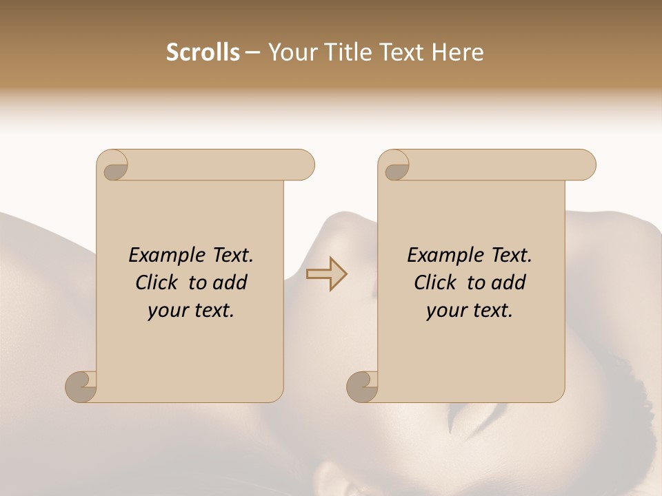 Latino Female Twenty PowerPoint Template