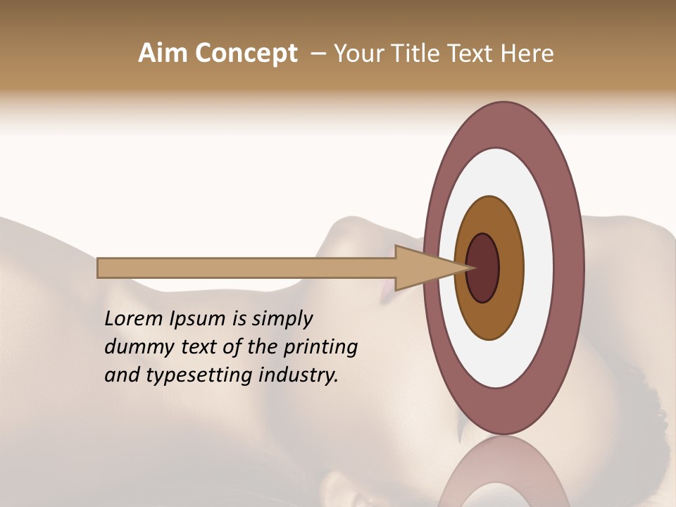 Latino Female Twenty PowerPoint Template