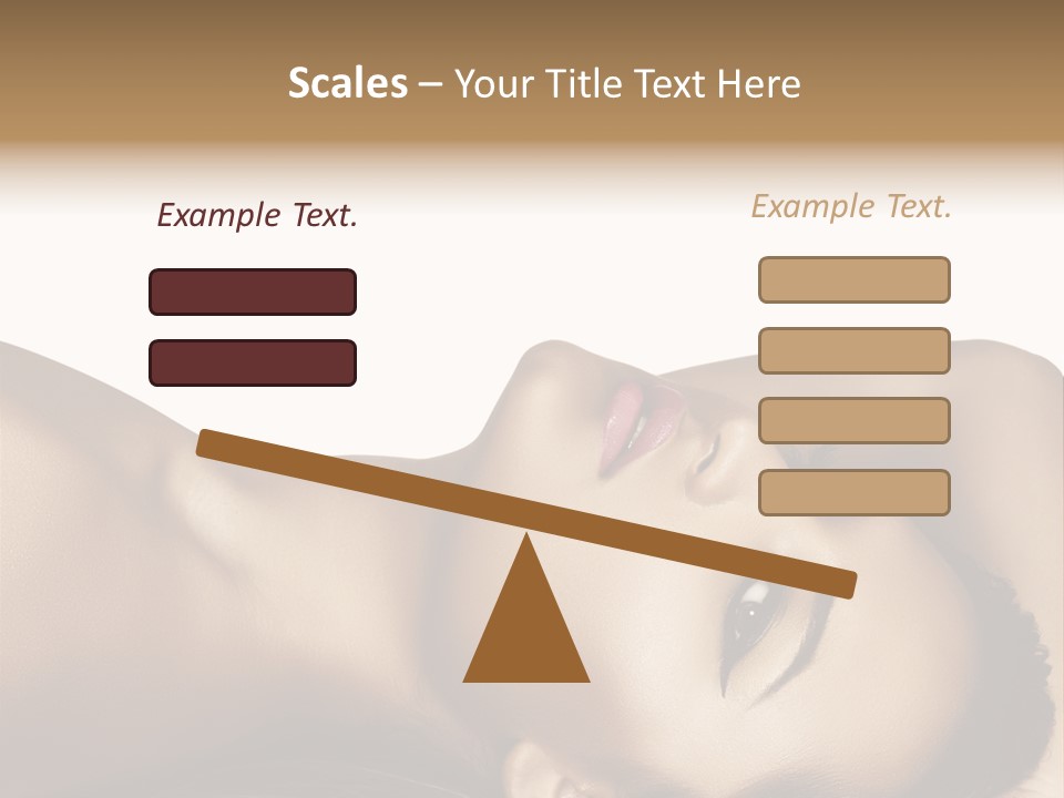 Latino Female Twenty PowerPoint Template