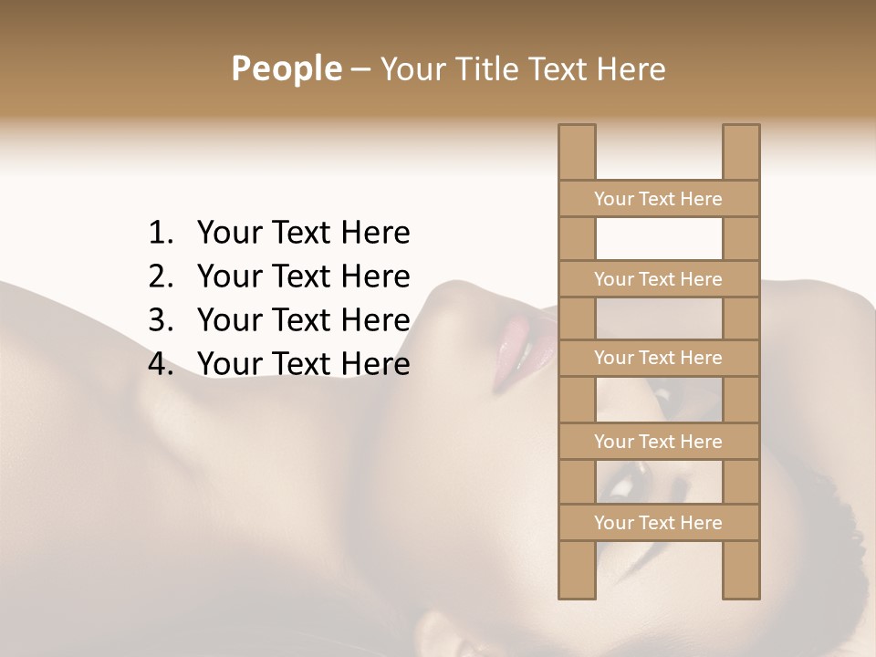 Latino Female Twenty PowerPoint Template