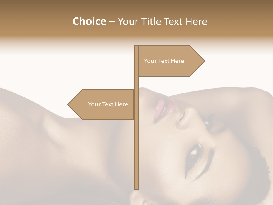 Latino Female Twenty PowerPoint Template