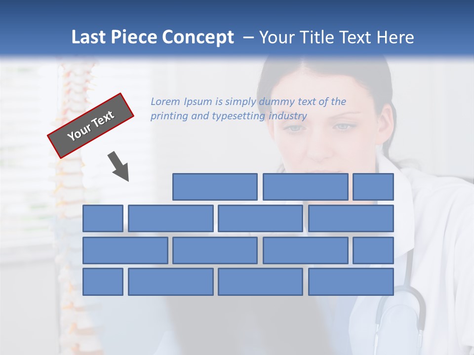 Improvement Woman No People PowerPoint Template