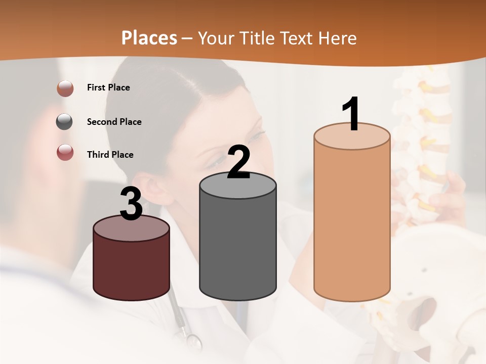 Exam Assistance Caucasian Appearance PowerPoint Template