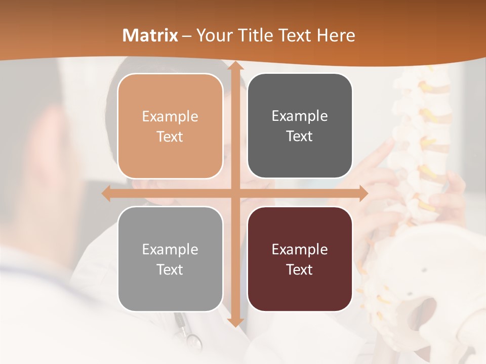 Exam Assistance Caucasian Appearance PowerPoint Template