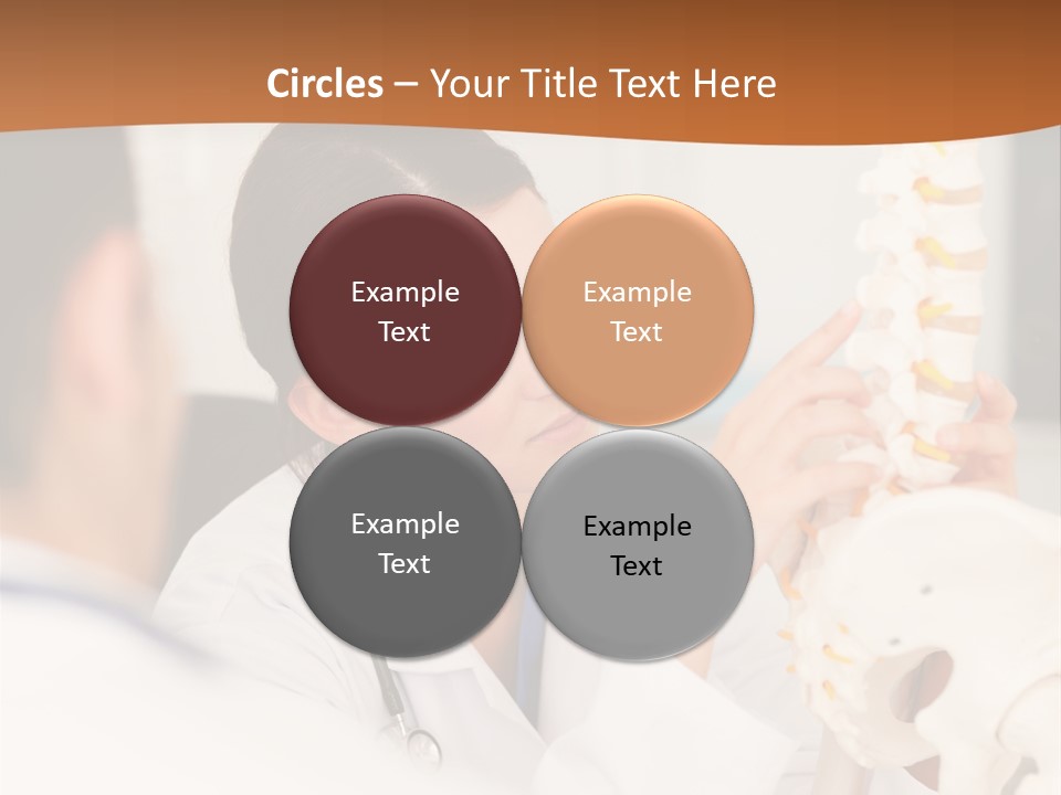 Exam Assistance Caucasian Appearance PowerPoint Template